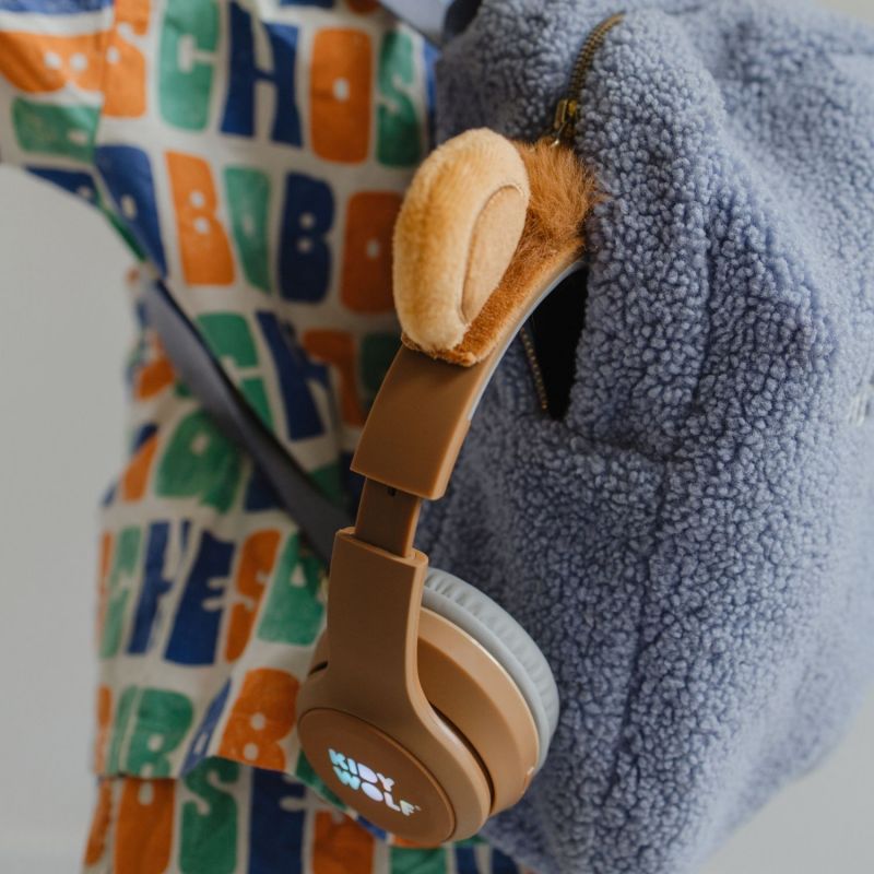Casque Audio Bluetooth KIDYEARS Ours oreilles aimantées  KIDYWOLF Ambiance 4