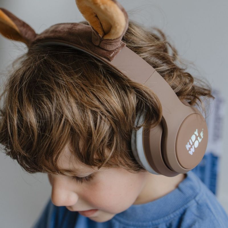 Casque Audio Bluetooth KIDYEARS Ours oreilles aimantées  KIDYWOLF Ambiance 7