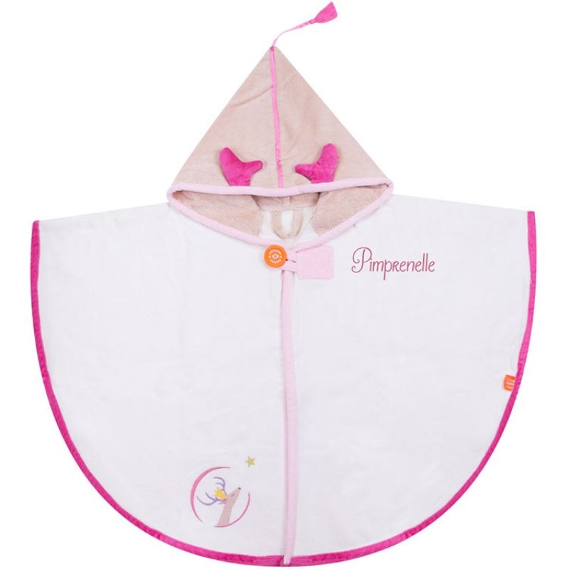 Cape de bain daim (personnalisable) L'oiseau bateau