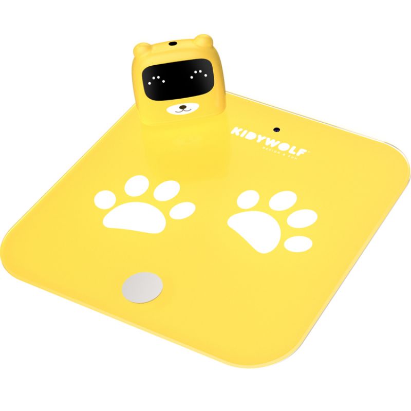 Balance et mètre enfant Kidyted Jaune KIDYWOLF