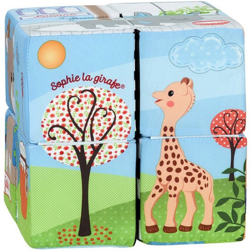 Cubes d'éveil magiques Fresh Touch Sophie la girafe