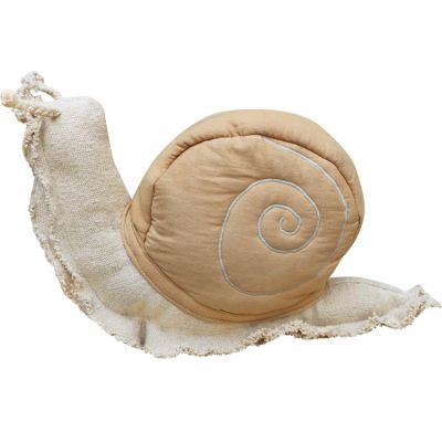 Coussin escargot Lazy Snail (40 x 22 cm)  par Lorena Canals