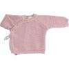 Brassière en tricot Rose (0-1 mois) - Trois Kilos Sept