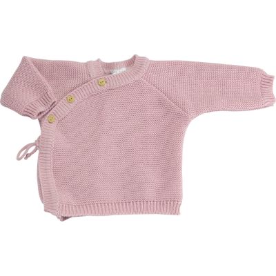 brassière en tricot rose (0-1 mois)