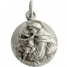 Médaille St Antoine 18 mm (argent 925°)  par Martineau