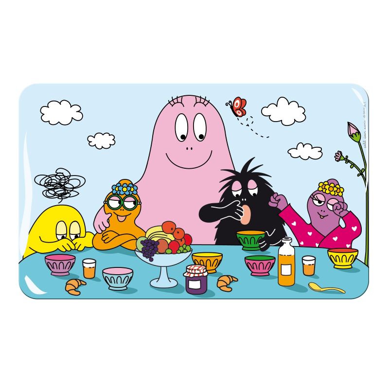 Planche à tartiner les Barbapapa Petit Jour Paris