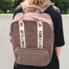 Sac à dos à langer Family Club Signature Teddy Soft Brown Childhome Ambiance 3