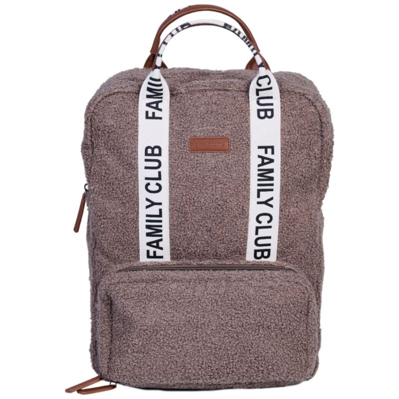 Sac à dos à langer Family Club Signature Teddy Soft Brown Childhome Produit 1