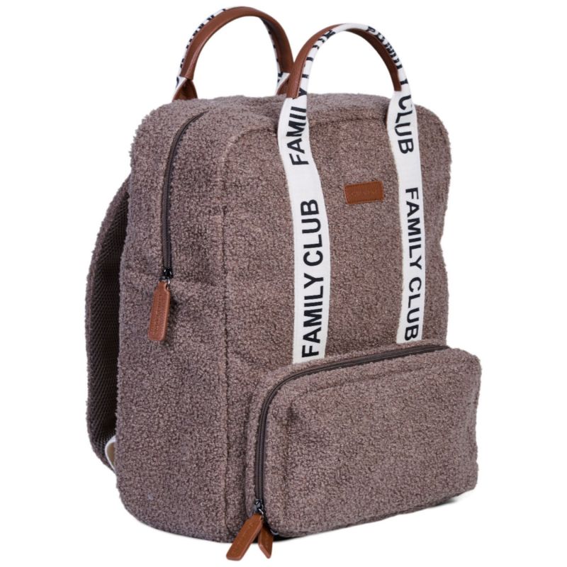 Sac à dos à langer Family Club Signature Teddy Soft Brown Childhome Produit 6