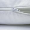 Protège oreiller imperméable en coton bio blanc (50 x 70 cm)  par Kadolis