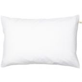 Protège oreiller imperméable en coton bio blanc (50 x 70 cm)