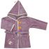 Peignoir licorne parme personnalisable (2-4 ans) - L'oiseau bateau