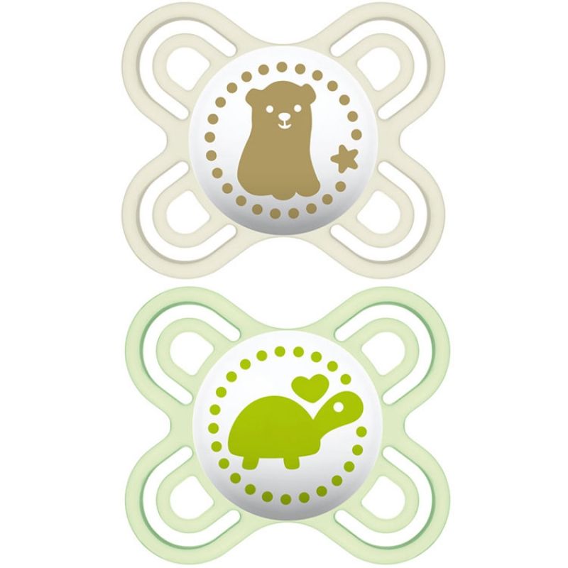 Lot de 2 sucettes anatomiques Perfect Naissance mixte (0-2 mois) MAM