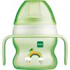 Tasse à bec souple arc-en-ciel vert (150 ml) - MAM