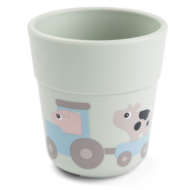 Foodie coffret repas ventouse Tiny farm Vert - Reconditionné Done by Deer Produit 5