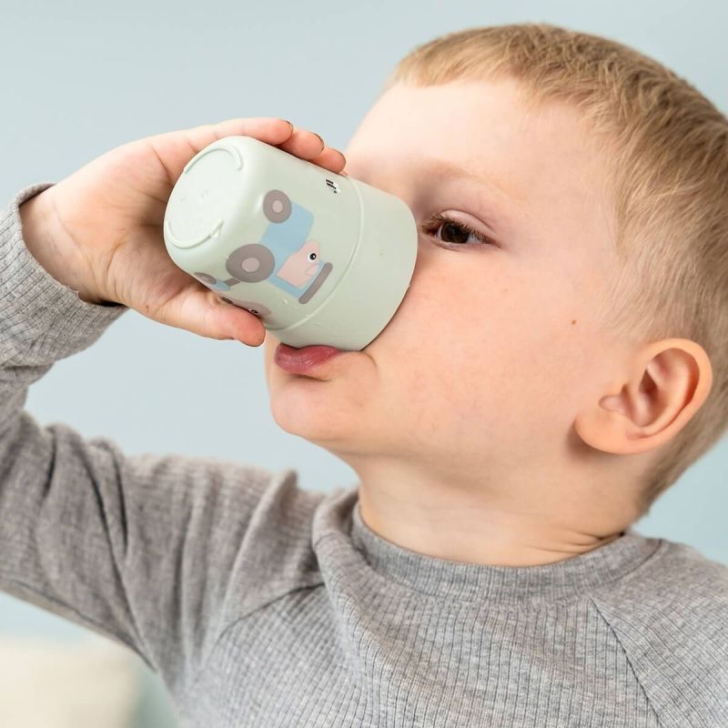 Foodie coffret repas ventouse Tiny farm Vert - Reconditionné Done by Deer Produit 7