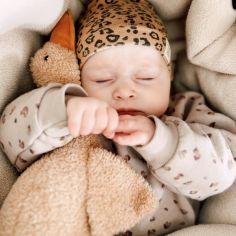 Peluche bruit blanc rechargeable oie Liva marron