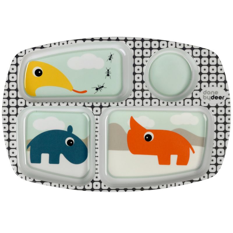 Assiette plateau Zoopreme bleu Done by Deer