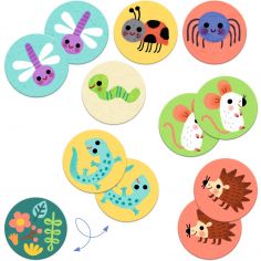 Jeu de mémoire Petites bêtes (32 pièces)