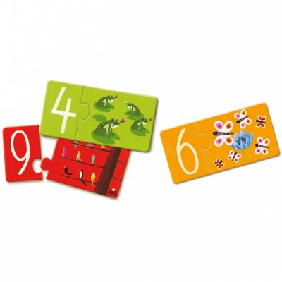 Puzzles Duo de chiffres (20 pièces)