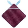 Cape de bain Lapin Bordeaux (75 x 75 cm) Quut Produit 1