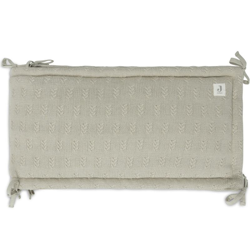 Tour de lit Grain Knit Olive Green (pour lit 60 x 120 ou 70 x 140 cm) Jollein Produit 3