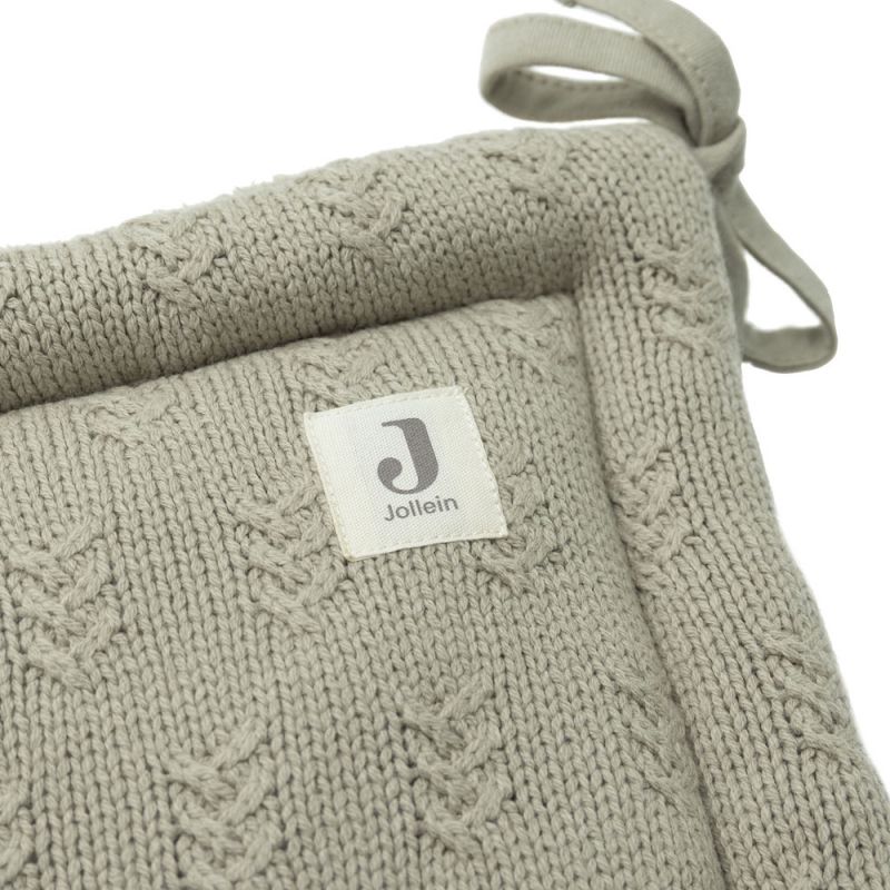 Tour de lit Grain Knit Olive Green (pour lit 60 x 120 ou 70 x 140 cm) Jollein Produit 4