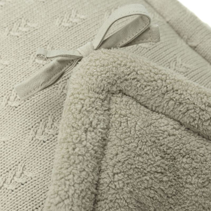 Tour de lit Grain Knit Olive Green (pour lit 60 x 120 ou 70 x 140 cm) Jollein Produit 5