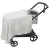 Drap housse pour nacelle et Lange Little Bloom Fleurs Gris Pasito a pasito Produit 4