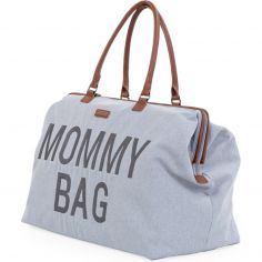 Sac à langer Mommy bag signature Canvas gris - Childhome