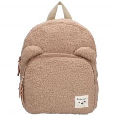 Sac à dos enfant Beary Excited Ours bouclette beige - Kidzroom