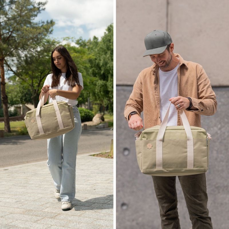 Sac à langer Bowling Olive Badabulle Ambiance 7