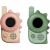 Variation Rose, vert du produit Paire de Talkie-Walkie Zoo Dino Pink-Dino Green de la marque The Zoofamily