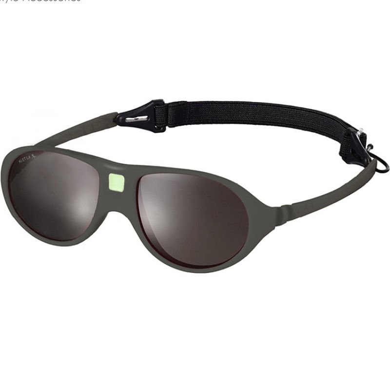 Lunettes de soleil incassables Jokala grises (2-4 ans) KI et LA