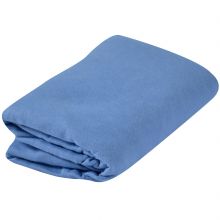 Drap housse jersey bleu denim (40 x 80 cm)  par Domiva