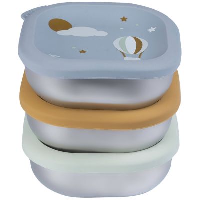 Lot de 3 boîtes repas multi-usage Adventure (250 ml) Béaba