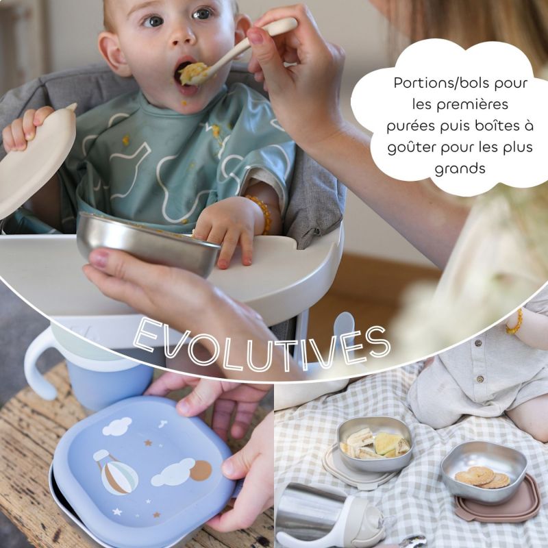 Lot de 3 boîtes repas multi-usage Adventure (250 ml) Béaba Ambiance 9