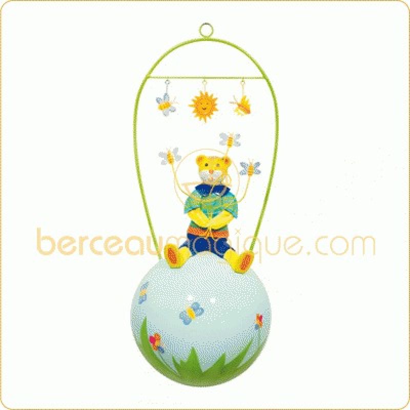 Mobile Navibulles Ourson bleu L'oiseau bateau