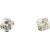 Variation  du produit Boucles d'oreilles Zircon 3 mm (or jaune 750°) de la marque Daniel Crégut