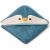 Variation Bleu, blanc, jaune du produit Cape de bain Albert Penguin Oceanview (70 x 70 cm) de la marque Liewood