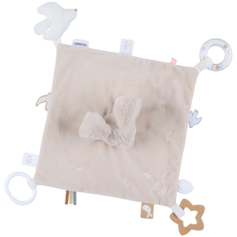 Doudou plat attache sucette Moka Noukie's Produit 4