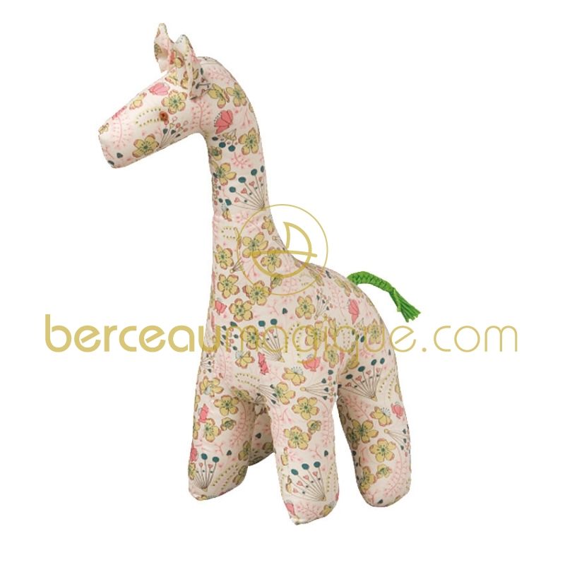 Girafe imprimé Liberty 72 (26 cm) Trousselier