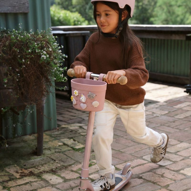 Pins pour panier de vélo Magie Banwood Ambiance 4