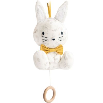 Peluche musicale lapin Leafy Bunny