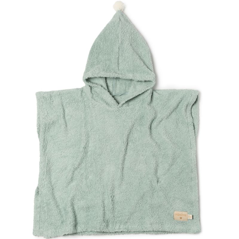 Poncho de bain vert d'eau So cute (3-5 ans) Nobodinoz