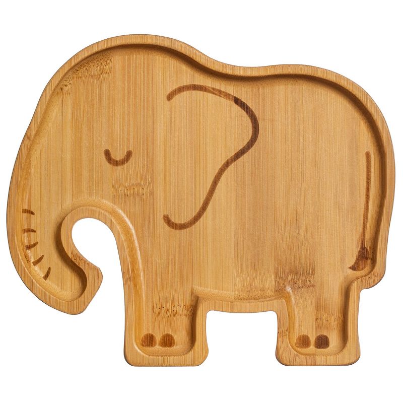 Assiette en bambou Elephant sass & belle
