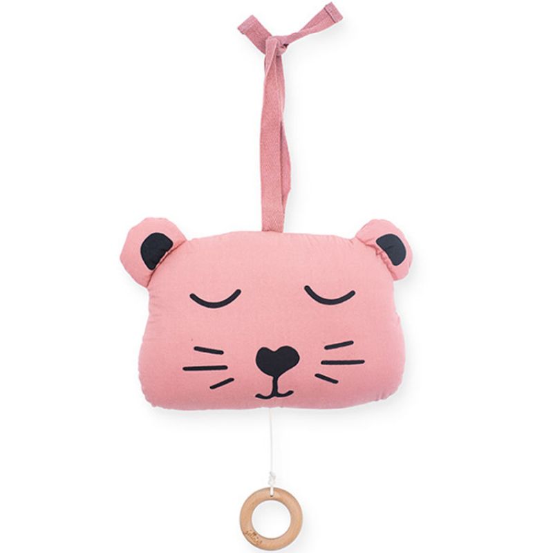 Peluche musicale à suspendre panthère rose (20 cm) Jollein