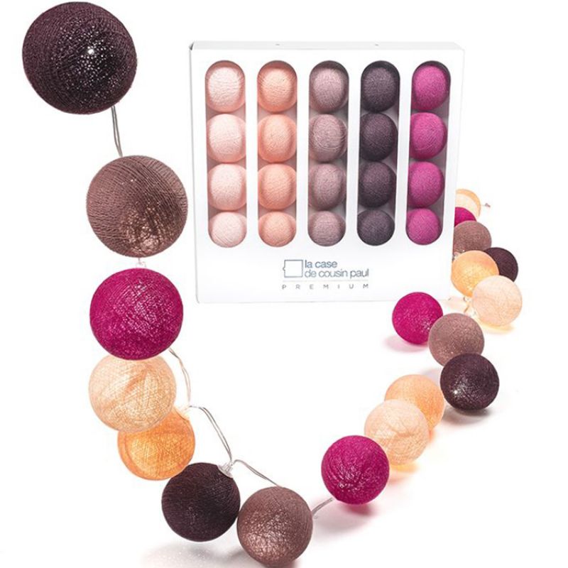 Coffret guirlande lumineuse à LED clipsable Premium Ella La case de cousin paul