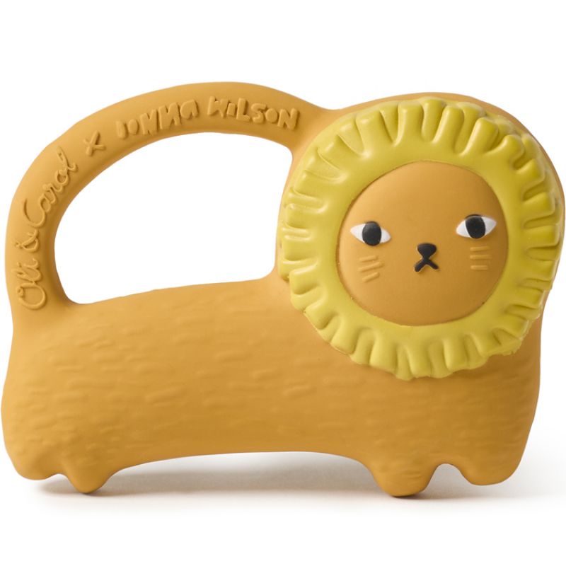 Anneau de dentition Richie le lion x Donna Wilson Oli & Carol