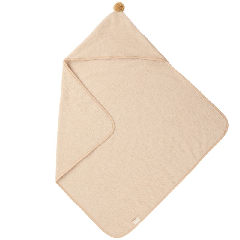 Cape de bain bébé So Cute Latte (73 x 73 cm) Nobodinoz Produit 1 grande taille